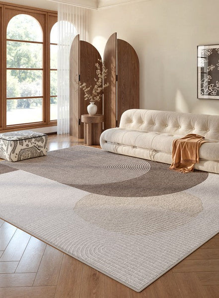 Extra Large Modern Rugs for Living Room, Abstract Contemporary Modern Rugs, Geometric Area Rugs for Bedroom, Modern Rugs for Office-artworkcanvas