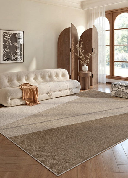 Geometric Area Rugs for Bedroom, Modern Rugs for Office, Extra Large Modern Rugs for Living Room, Abstract Contemporary Modern Rugs-artworkcanvas