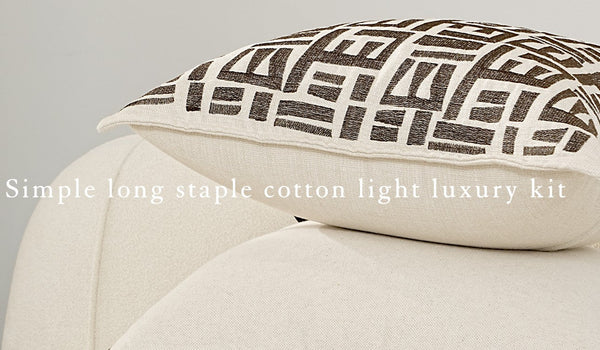 Simple Decorative Pillows for Couch, Contemporary Throw Pillows for Living Room, Modern Sofa Pillows, Modern Square Pillows-artworkcanvas