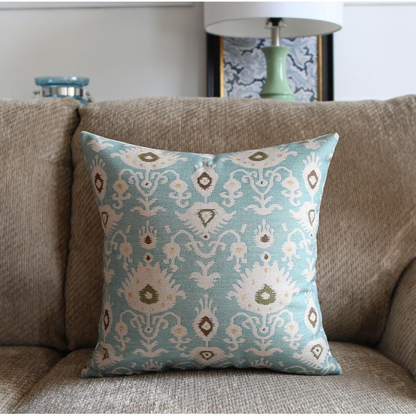 Large Geometric Pattern Throw Pillows, Decorative Pillows for Couch, Decorative Throw Pillow, Sofa Pillows for Living Room-artworkcanvas
