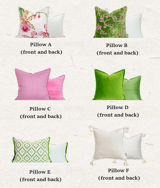 Unique Decorative Pillow Arrangement Ideas for Couch, Modern Decorative Cushion Covers, Decorative Pillows for Living Room, Large Decorative Pillows for Interior Design-artworkcanvas