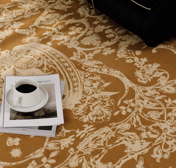 French Style Modern Rugs for Interior Design, Modern Rugs for Dining Room, Thick Soft Rugs under Coffee Table, Contemporary Modern Rugs for Living Room-artworkcanvas