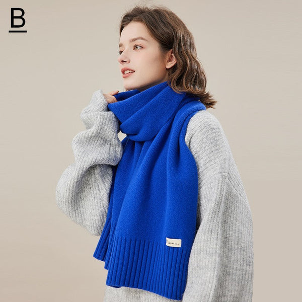 Modern Winter Scarf, Fashion Designer Scarf, Casual Scarf for Women, Cold Weather Scarf, Wool Scarf for Women, Soft Cashmere Scarf for Women-artworkcanvas