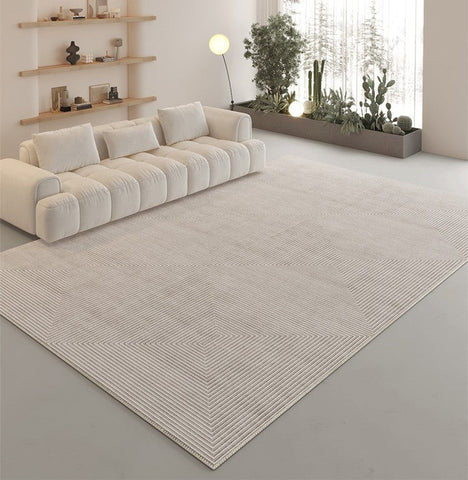 Unique Modern Rugs for Living Room, Abstract Geometric Modern Rugs, Contemporary Modern Rugs for Bedroom, Dining Room Floor Carpets-artworkcanvas
