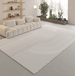 Modern Rugs in Dining Room, Abstract Geometric Modern Rugs, Large Modern Area Rugs in Living Room, Contemporary Carpet for Study Room-artworkcanvas