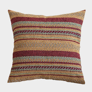 Large Decorative Throw Pillows, Traditional Rustic Sofa Pillows for Bedroom, Geometric Pattern Throw Pillow for Couch, Bohemian Decorative Sofa Pillows-artworkcanvas