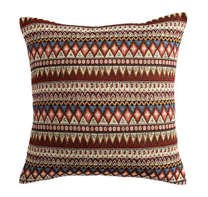 Geometric Pattern Throw Pillow for Couch, Decorative Throw Pillows, Bohemia Sofa Pillows for Living Room, Large Bohemian Decorative Sofa Pillows-artworkcanvas