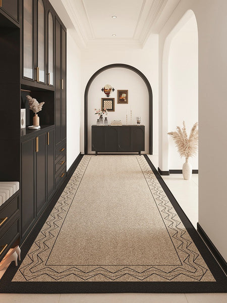 Hallway Runer Rug Ideas, Entrance Hallway Runners, Extra Long Narrow Hallway Runners, Easy Care Entryway Runner Rug Ideas, Washable Modern Long Narrow Runner Rugs-artworkcanvas