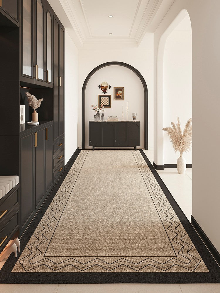 Hallway Runer Rug Ideas, Entrance Hallway Runners, Extra Long Narrow Hallway Runners, Easy Care Entryway Runner Rug Ideas, Washable Modern Long Narrow Runner Rugs-artworkcanvas