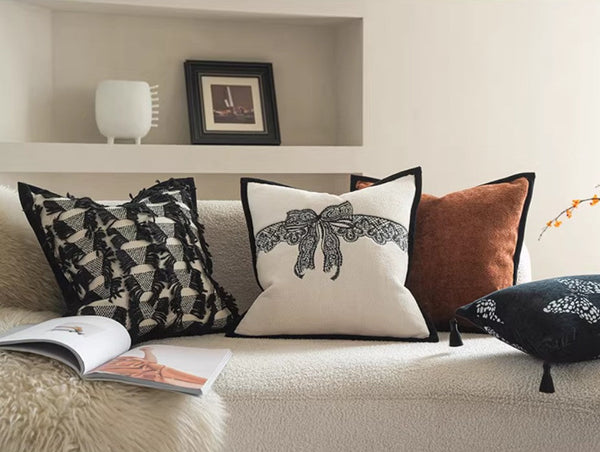 Large Decorative Throw Pillows, Decorative Pillow Arrangement Ideas for Couch, Modern Decorative Pillows for Living Room, Decorative Pillow Covers-artworkcanvas