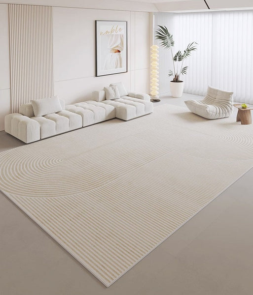 Large Geometric Floor Carpets, Modern Living Room Area Rugs, Bedroom Modern Rugs, Modern Area Rugs under Dining Room Table, Modern Rugs for Kitchen-artworkcanvas