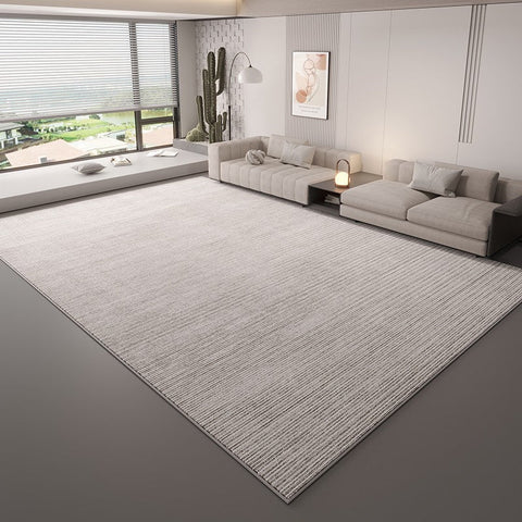 Grey Modern Rugs under Sofa, Large Modern Rugs in Living Room, Abstract Contemporary Rugs for Bedroom, Dining Room Floor Rugs, Modern Rugs for Office-artworkcanvas