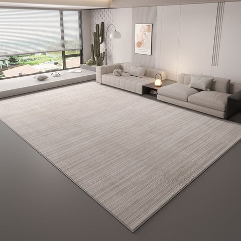 Modern Rugs for Office, Large Modern Rugs in Living Room, Grey Modern Rugs under Sofa, Abstract Contemporary Rugs for Bedroom, Dining Room Floor Carpets-artworkcanvas