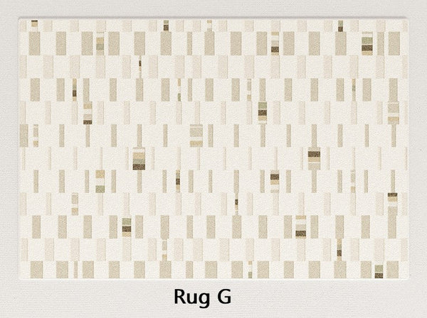 Abstract Modern Rugs for Living Room, Contemporary Carpets for Kitchen, Geometric Modern Rugs for Dining Room, Contemporary Modern Rugs Next to Bed-artworkcanvas