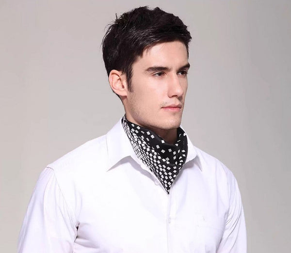 Mens Dress Silk Scarf, Pure Silk Square Scarf, Soft Silk Scarf Mens, Skinny Silk Scarf Men, Silk Neckerchief For Men, Summer Silk Scarf Men, Formal Silk Scarf Mens, Small Square Silk Scarf-artworkcanvas