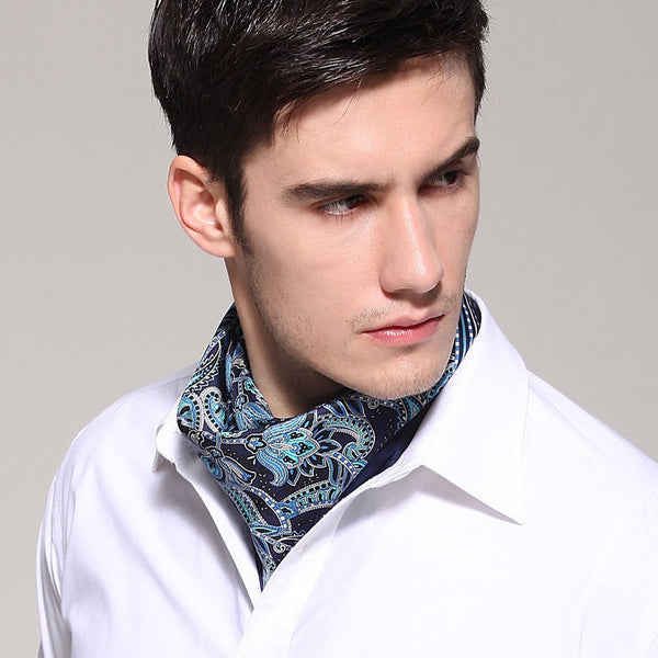 Pure Silk Square Scarf, Soft Silk Scarf Mens, Mens Dress Silk Scarf, Skinny Silk Scarf Men, Silk Neckerchief For Men, Summer Silk Scarf Men, Formal Silk Scarf Mens, Small Square Silk Scarf-artworkcanvas