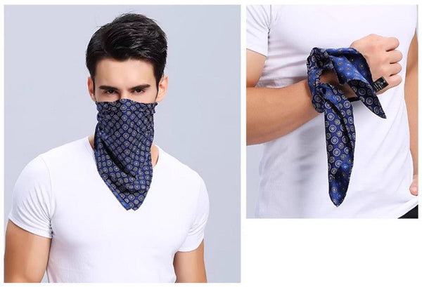Mens Silk Neck Scarf, Silk Scarf For Work, Casual Silk Scarf Mens, Short Silk Scarf Business, Mens Silk Head Scarf, Lightweight Silk Scarf Men, Silk Ascot Scarf Men-artworkcanvas