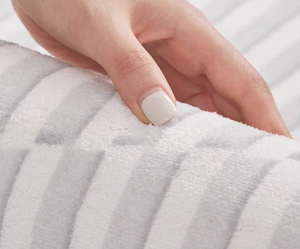 Geometric Contemporary Modern Rugs Next to Bed, Modern Rugs under Dining Room Table, Modern Carpets for Kitchen, Abstract Area Rugs for Living Room-artworkcanvas