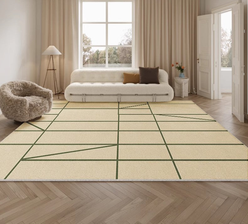 Modern Rugs for Living Room, Geometric Area Rugs under Coffee Table, Contemporary Modern Rugs for Dining Room, Large Modern Rugs for Bedroom-artworkcanvas