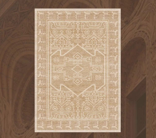 Large Modern Rugs under Dining Room Table, Contemporary Abstract Rugs Next to Bed, Geometric Modern Carpets for Office, Vintage Soft Turkish Rug for Living Room-artworkcanvas
