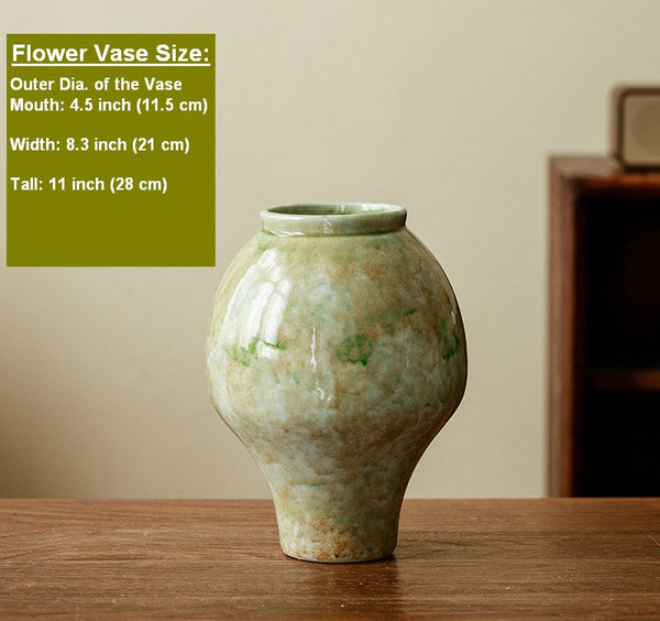 Centerpiece Ceramic Bud Vases, Porcelain Flower Vases, Flower Vases on Table, Handmade Water Holding Flower Vase-artworkcanvas
