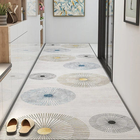 Stain-resistant Non Slip Entryway Runner Rug Ideas, Modern Extra Long Hallway Runners, Long Hallway Runners, Long Narrow Runner Rugs, Entrance Hallway Runners-artworkcanvas