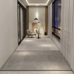 Non Slip Modern Long Hallway Runners, Entrance Hallway Runners, Extra Long Hallway Runners, Long Narrow Runner Rugs, Entryway Runner Rug Ideas-artworkcanvas