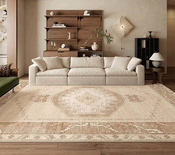 Geometric Modern Carpets for Office, Abstract Modern Rugs for Living Room, Contemporary Modern Rugs Next to Bed, Modern Rugs under Dining Room Table-artworkcanvas