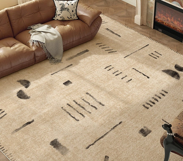 Modern Rugs under Dining Room Table, Contemporary Abstract Rugs Next to Bed, Geometric Modern Carpets for Office, Large Modern Rugs for Living Room