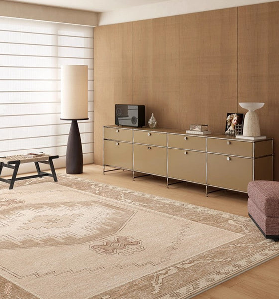 Geometric Modern Carpets for Office, Abstract Modern Rugs for Living Room, Contemporary Modern Rugs Next to Bed, Modern Rugs under Dining Room Table-artworkcanvas