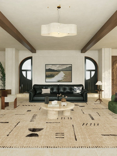 Modern Rugs under Dining Room Table, Contemporary Abstract Rugs Next to Bed, Geometric Modern Carpets for Office, Large Modern Rugs for Living Room