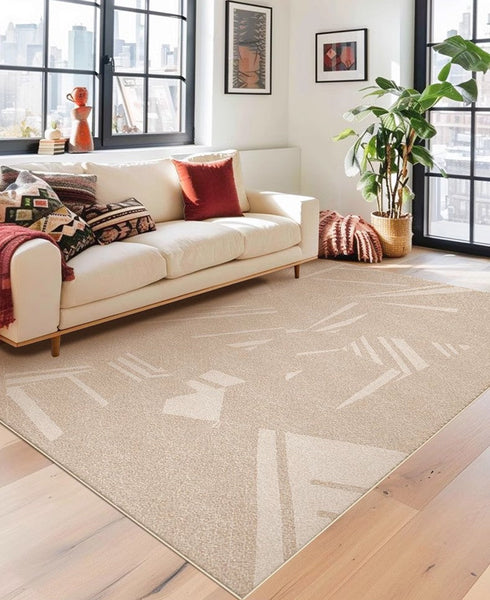 Large Modern Rugs for Living Room, Contemporary Modern Rugs for Bedroom, Extra Large Geometric Modern Rugs for Dining Room-artworkcanvas