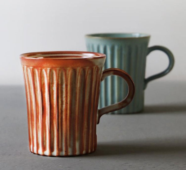 Cappuccino Coffee Mug, Handmade Pottery Coffee Cup, Large Capacity Coffee Cup, Large Tea Cup-artworkcanvas