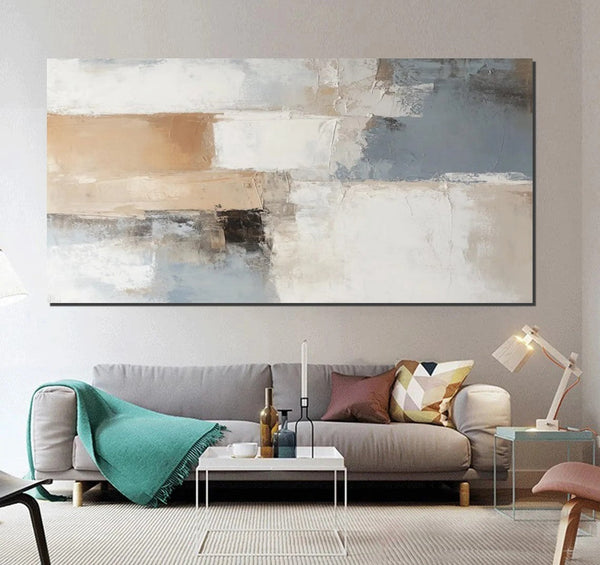 Acrylic Paintings for Living Room, Simple Painting Ideas for Living Room, Acrylic Painting on Canvas, Modern Paintings for Bedroom, Large Wall Art Ideas for Dining Room-artworkcanvas