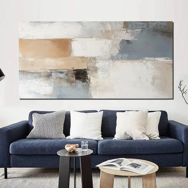 Acrylic Paintings for Living Room, Simple Painting Ideas for Living Room, Acrylic Painting on Canvas, Modern Paintings for Bedroom, Large Wall Art Ideas for Dining Room-artworkcanvas