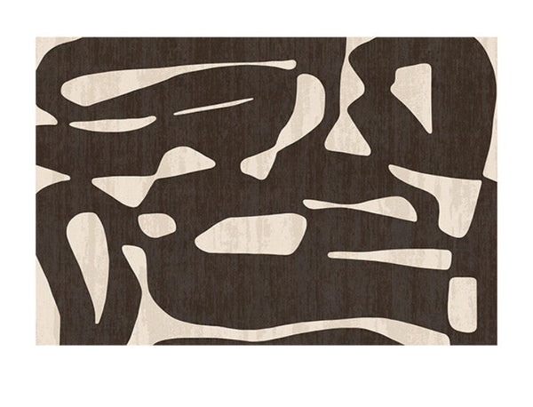 Dining Room Floor Rugs, Abstract Contemporary Rugs for Bedroom, Modern Rug Ideas for Living Room, Modern Rugs under Sofa-artworkcanvas