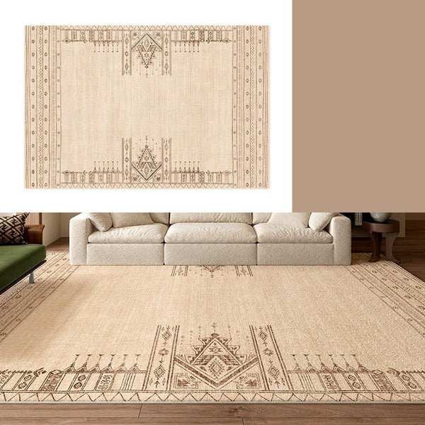 Contemporary Modern Rugs Next to Bed, Modern Rugs under Dining Room Table, Geometric Modern Carpets for Office, Abstract Modern Rugs for Living Room-artworkcanvas