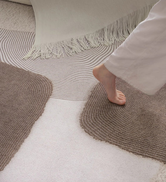 Large Contemporary Floor Carpets, Dining Room Modern Rugs, Living Room Modern Area Rugs, Geometric Modern Rugs in Bedroom-artworkcanvas