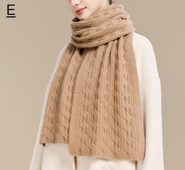 Soft Cashmere Scarf for Women, Elegant Wool Scarves, Christmas Gifts for Her, Holiday Scarf, Winter Wool Scarf, Warm Winter Scarf, Cold Weather Scarf, Fashion Scarf-artworkcanvas