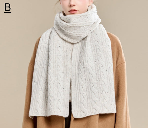 Soft Cashmere Scarf for Women, Elegant Wool Scarves, Christmas Gifts for Her, Holiday Scarf, Winter Wool Scarf, Warm Winter Scarf, Cold Weather Scarf, Fashion Scarf-artworkcanvas