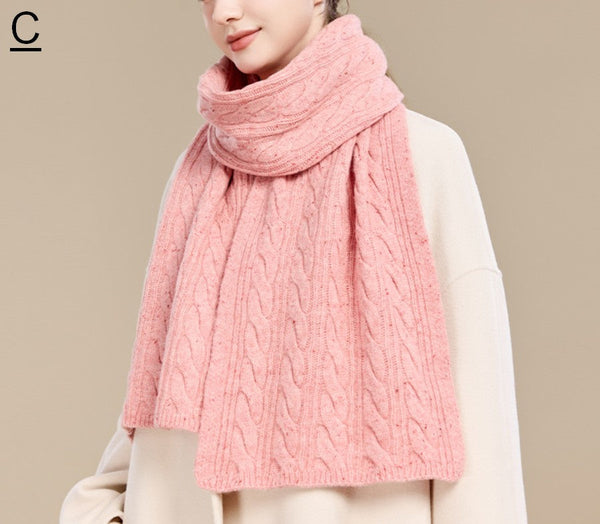 Christmas Gifts for Her, Holiday Scarf, Winter Wool Scarf, Warm Winter Scarf, Cold Weather Scarf, Fashion Scarf, Soft Cashmere Scarf for Women, Elegant Wool Scarves-artworkcanvas