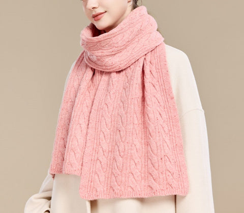 Christmas Gifts for Her, Holiday Scarf, Winter Wool Scarf, Warm Winter Scarf, Cold Weather Scarf, Fashion Scarf, Soft Cashmere Scarf for Women, Elegant Wool Scarves-artworkcanvas