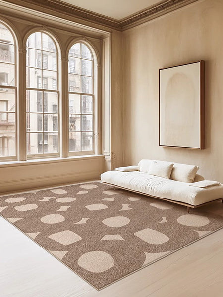 Living Room Modern Area Rug, Large Area Rugs for Office, Contemporary Area Rugs under Sofa, Bedroom Modern Floor Rugs-artworkcanvas