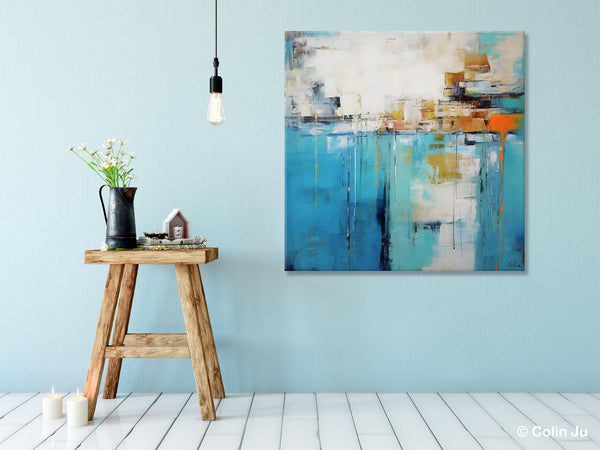 Abstract Painting on Canvas, Original Abstract Wall Art for Sale, Contemporary Acrylic Paintings, Extra Large Canvas Painting for Bedroom-artworkcanvas