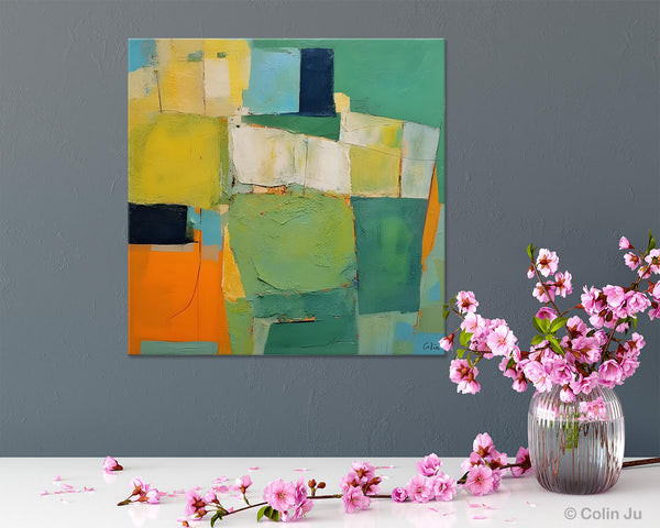 Large Wall Art Painting for Bedroom, Oversized Abstract Wall Art Paintings, Original Canvas Artwork, Contemporary Acrylic Painting on Canvas-artworkcanvas