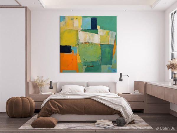 Large Wall Art Painting for Bedroom, Oversized Abstract Wall Art Paintings, Original Canvas Artwork, Contemporary Acrylic Painting on Canvas-artworkcanvas