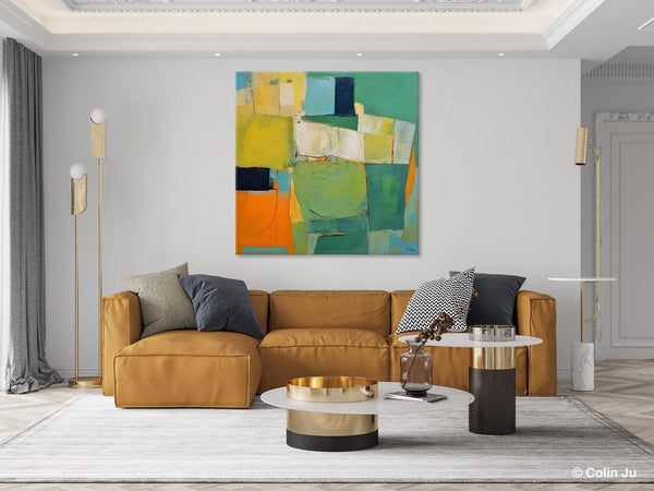 Large Wall Art Painting for Bedroom, Oversized Abstract Wall Art Paintings, Original Canvas Artwork, Contemporary Acrylic Painting on Canvas-artworkcanvas