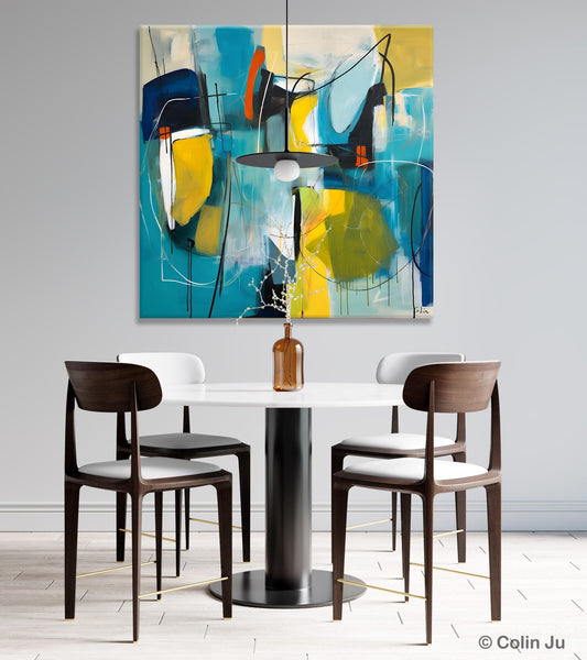 Acrylic Painting for Living Room, Contemporary Abstract Artwork, Extra Large Wall Art Paintings, Original Modern Artwork on Canvas
