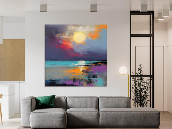 Abstract Landscape Paintings, Simple Wall Art Ideas, Original Landscape Abstract Painting, Large Landscape Canvas Paintings, Buy Art Online