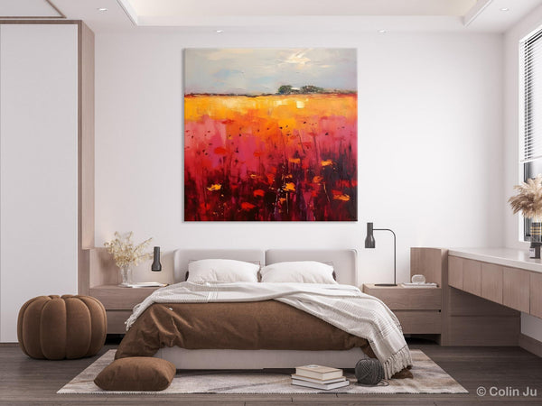 Contemporary Wall Art Paintings, Large Acrylic Paintings on Canvas, Abstract Landscape Paintings for Living Room, Landscape Canvas Art-artworkcanvas